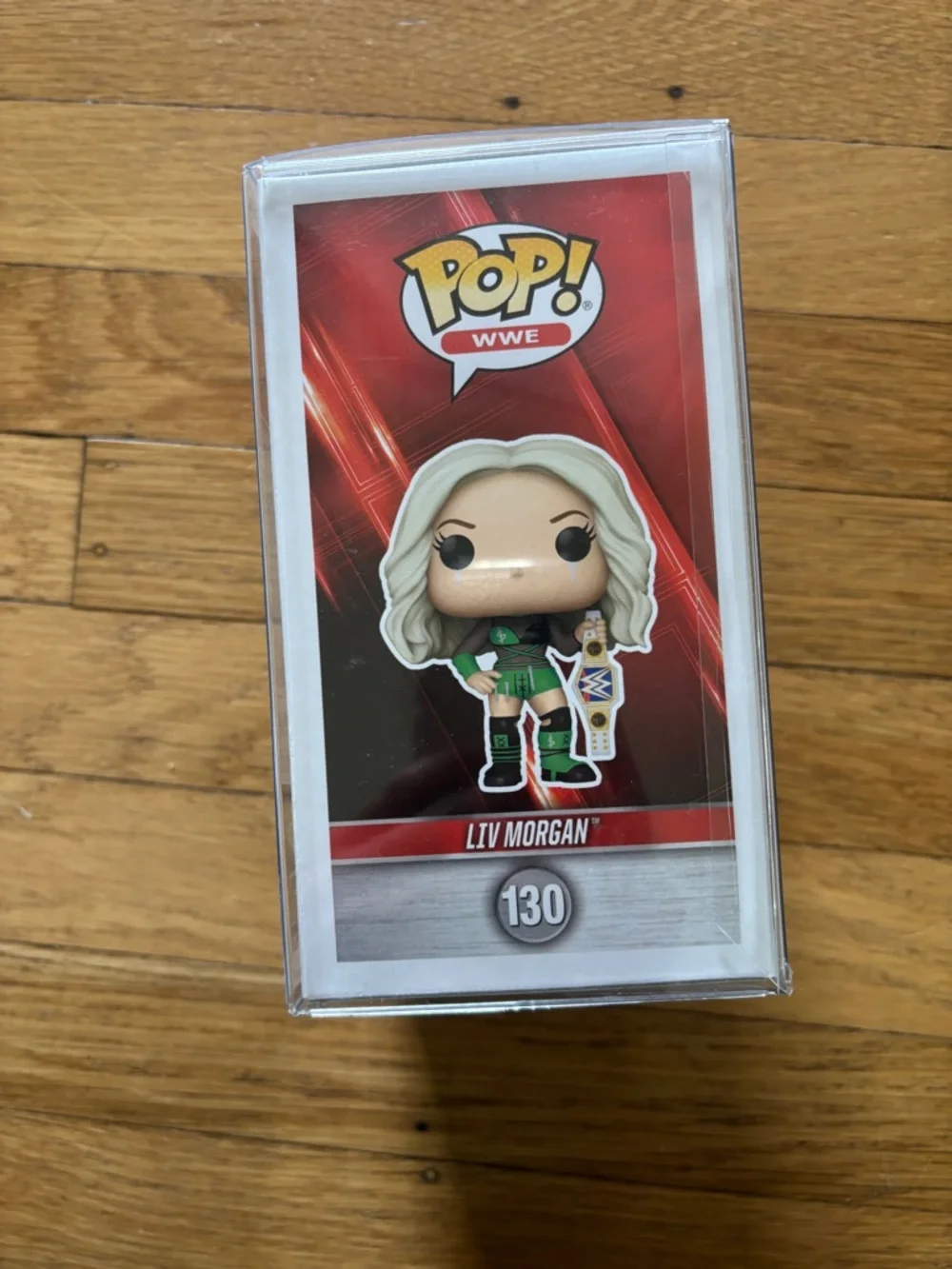 Funko Pop! WWE Liv Morgan #130 Autographed - Picture 4 of 4